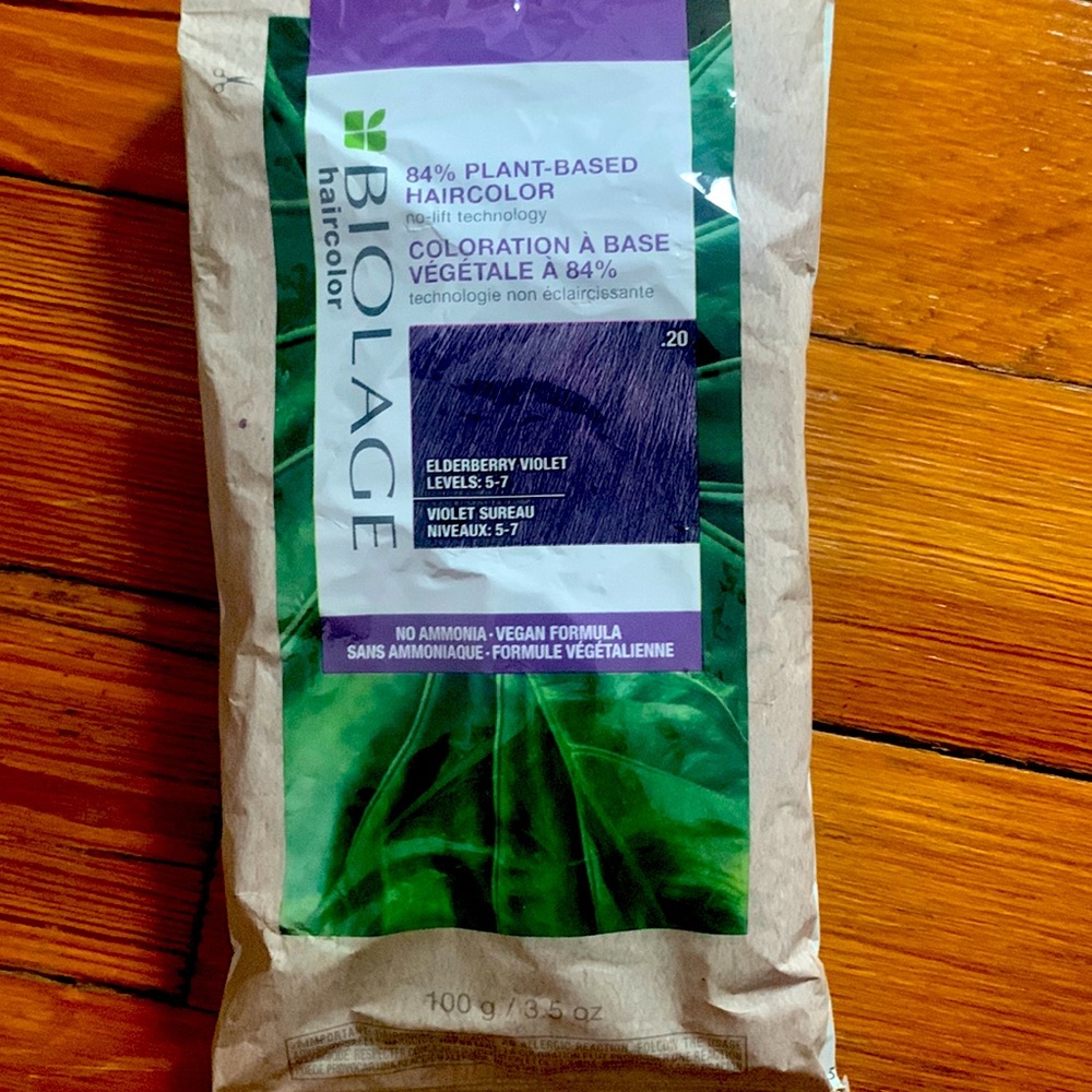 Biolage hair color Mix with hot water